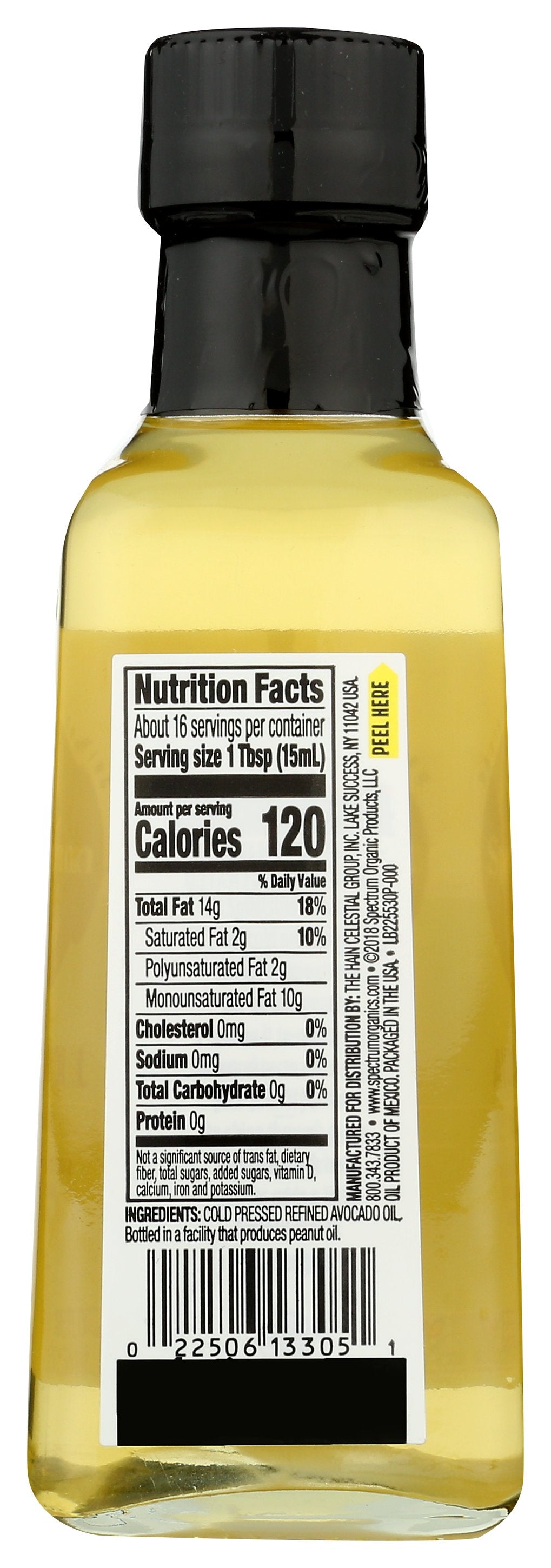 SPECTRUM NATURALS OIL AVOCADO REFINED