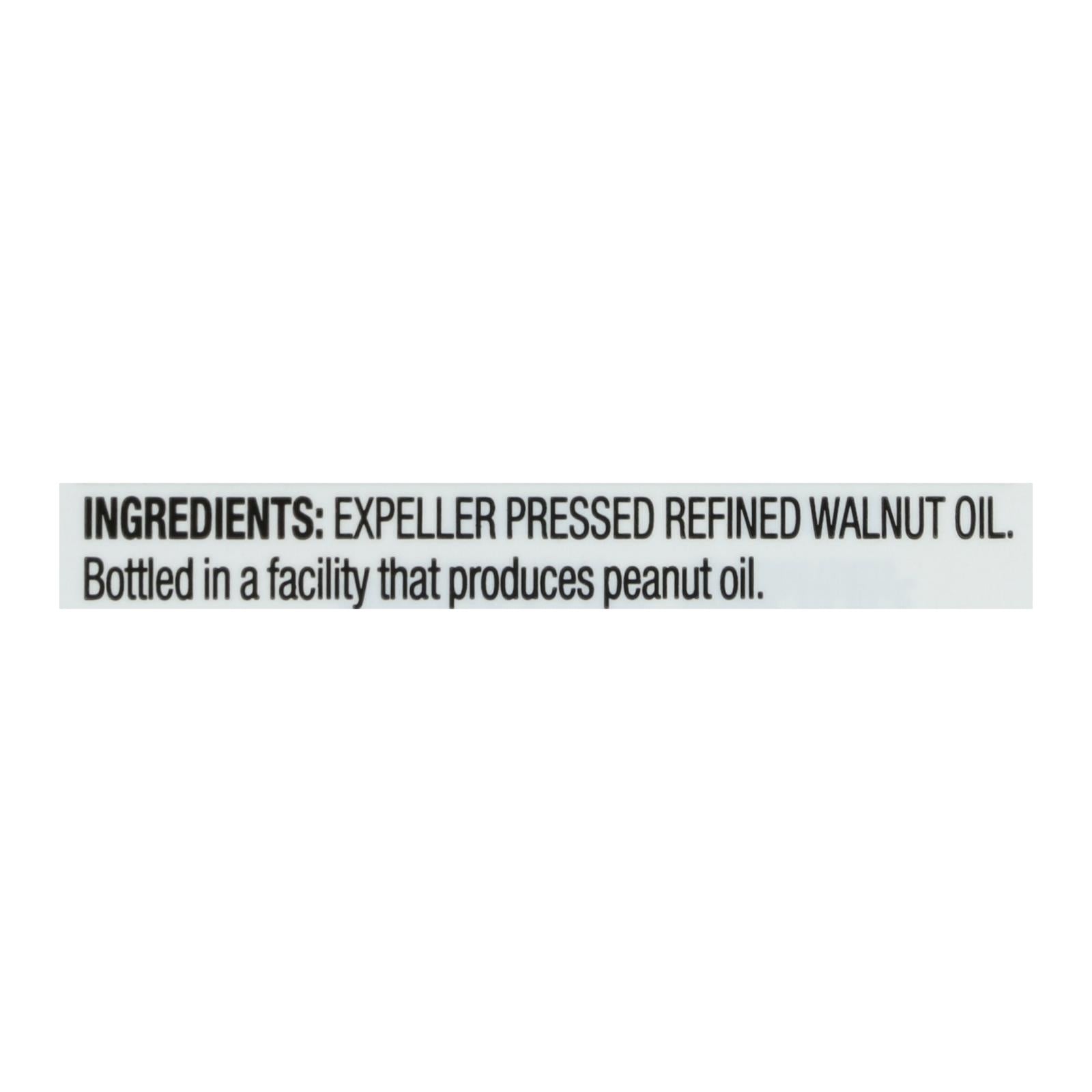Spectrum Naturals Refined Walnut Oil - Case Of 12 - 16 Fl Oz.