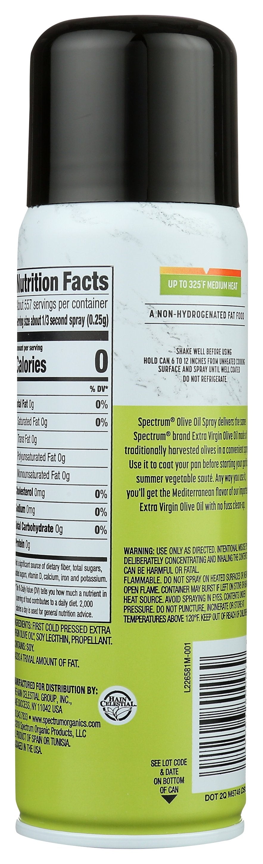 SPECTRUM NATURALS OIL SPRAY OLIVE XVRG LF