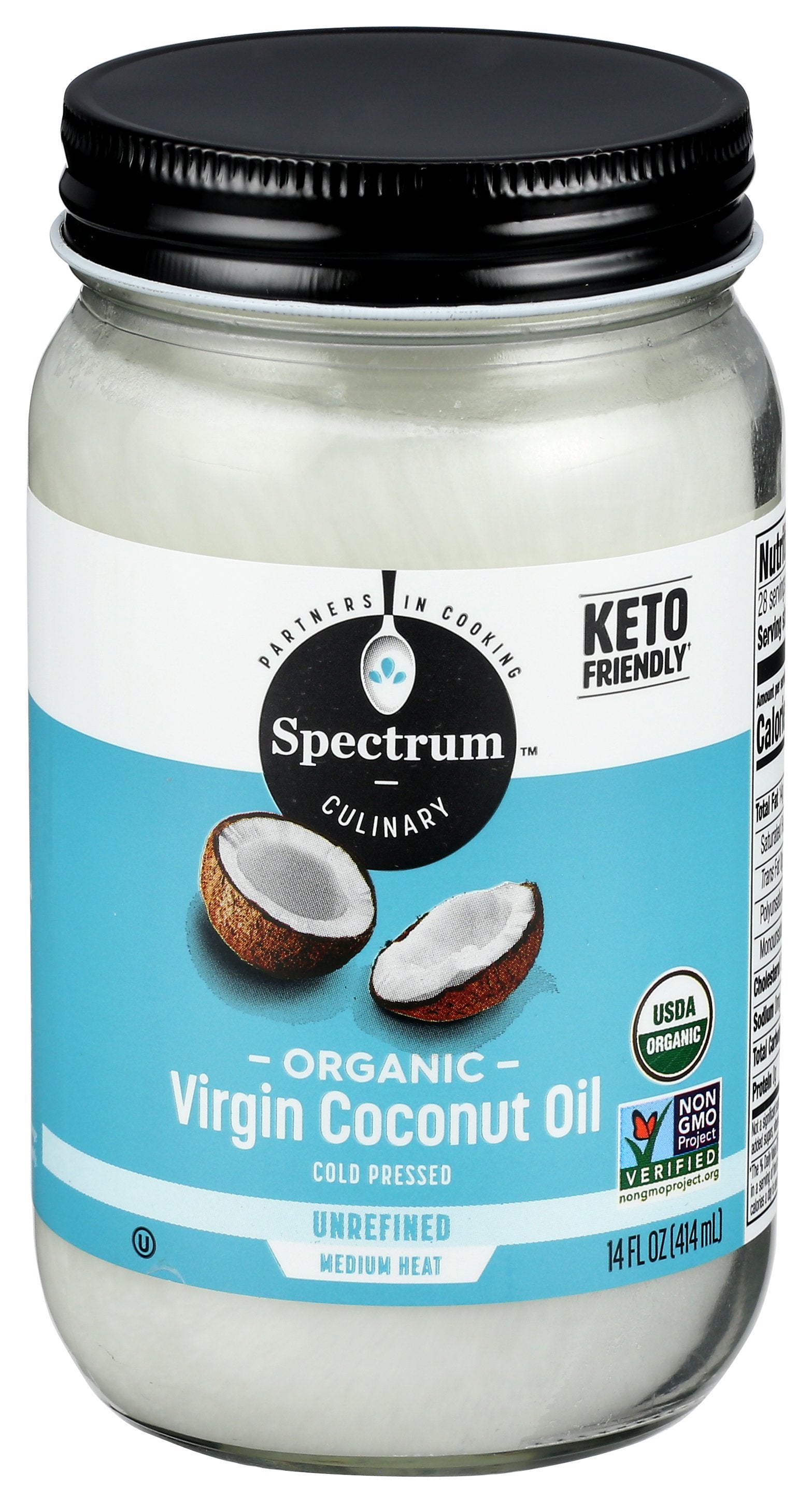 SPECTRUM NATURALS OIL COCONUT UNREFINED ORG
