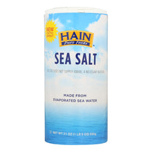 Load image into Gallery viewer, Hain Sea Salt - Case Of 8 - 21 Oz