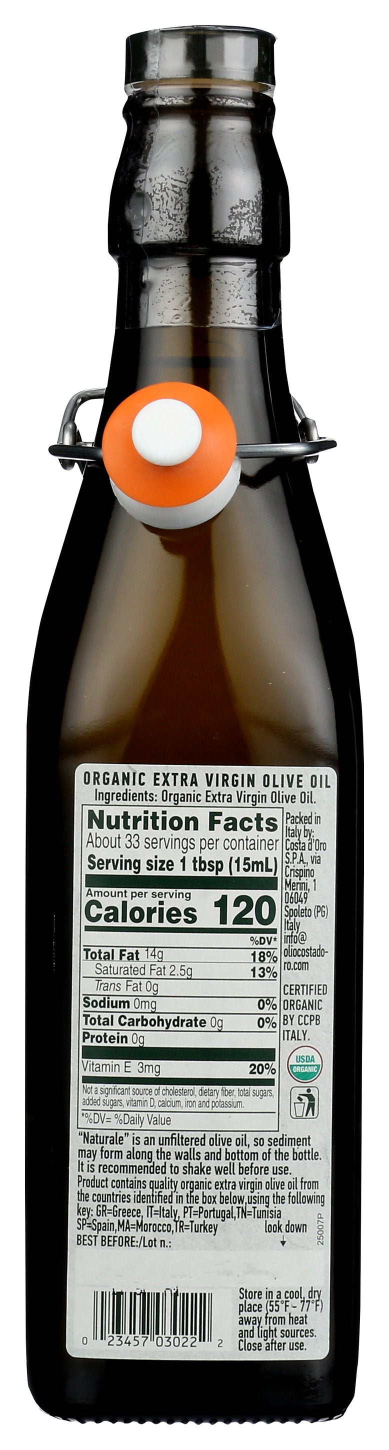COSTA DORO OIL OLIVE NATURAL RISERVA - Case of 6