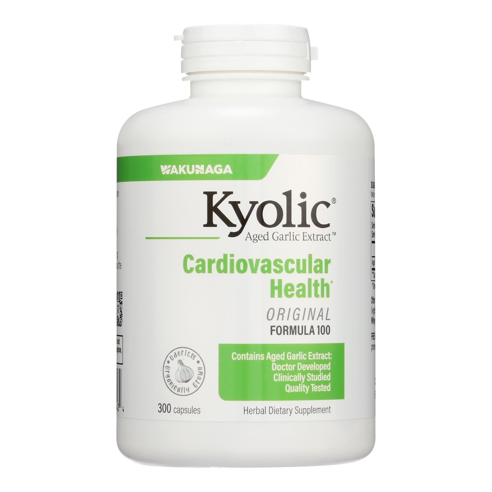 Kyolic - Aged Garlic Extract Cardiovascular Original Formula 100 - 300 Capsules