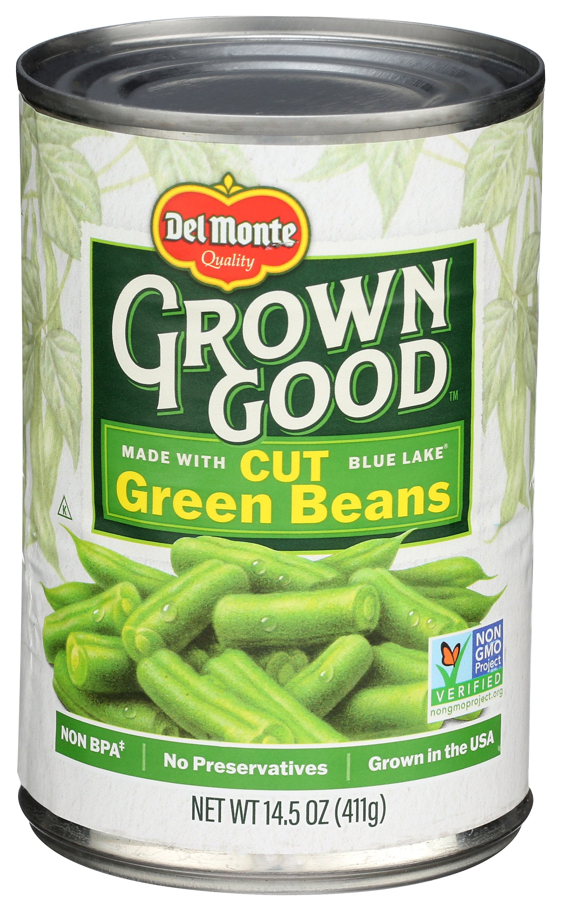 DEL MONTE BEANS GREEN CUT - Case of 12