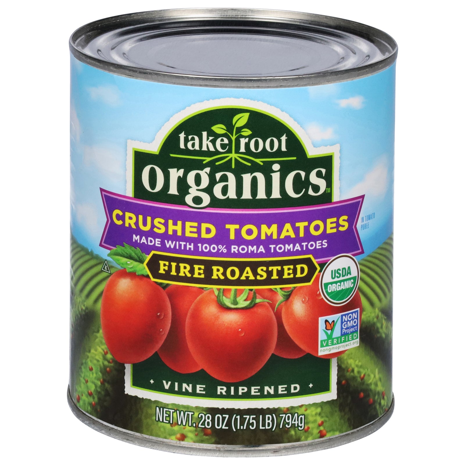 Take Root Organics - Tom Og2 Fire Roastd Crshd - CS of 6-28 OZ