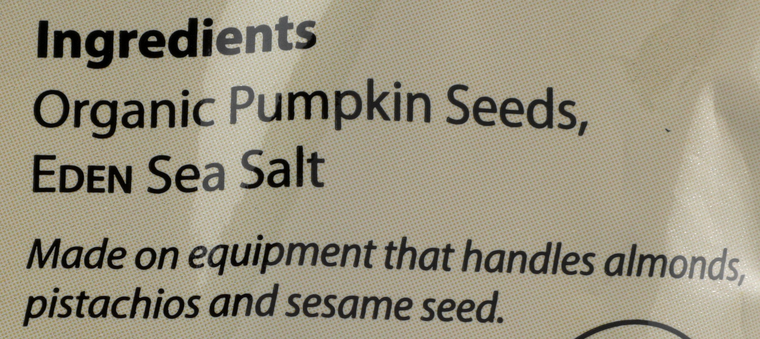 EDEN FOODS SEED PUMPKIN DRY RSTD