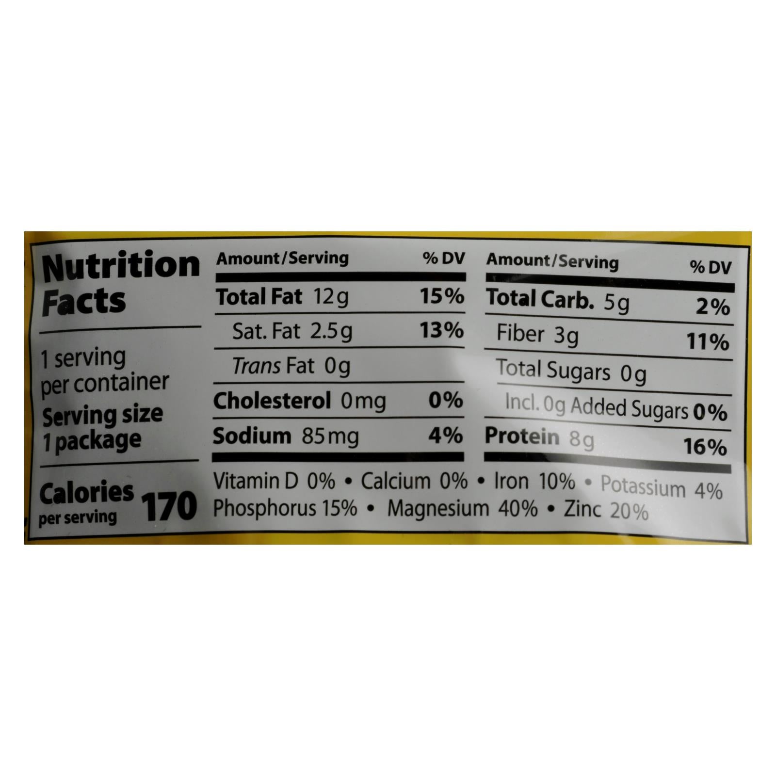 Eden Foods Organic Pocket Snacks - Pumpkin Seeds - Dry Roasted And Salted - 1 Oz - Case Of 12