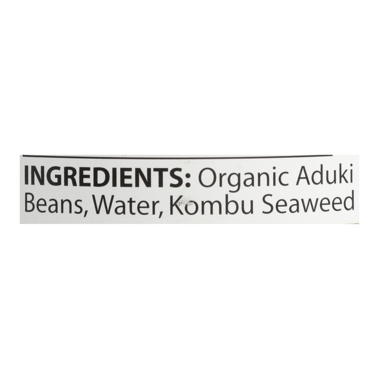 Eden Foods Organic Aduki Beans - Case Of 12 - 15 Oz.