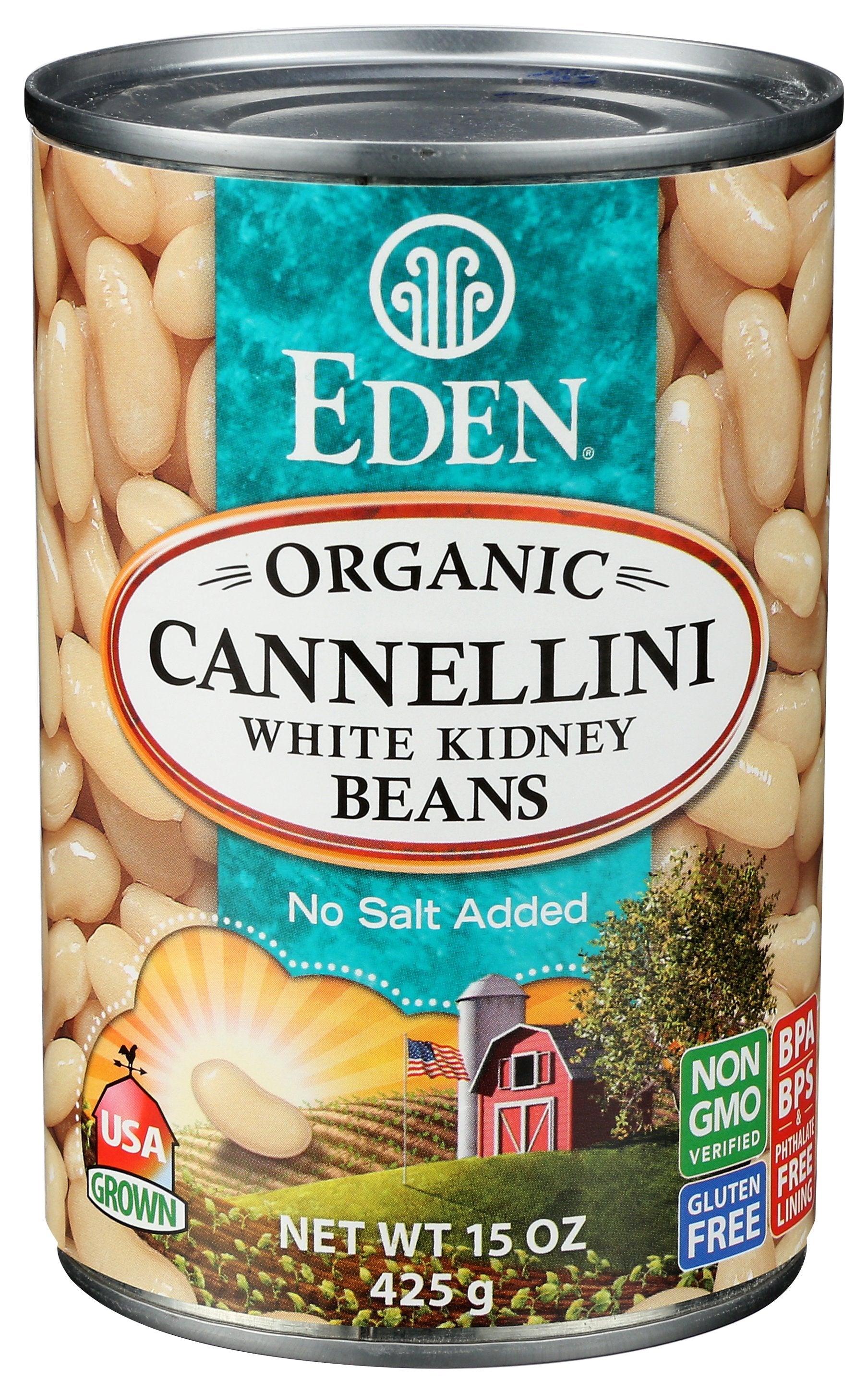 EDEN FOODS BEAN CAN CANNELLINI NS ORG - Case of 12