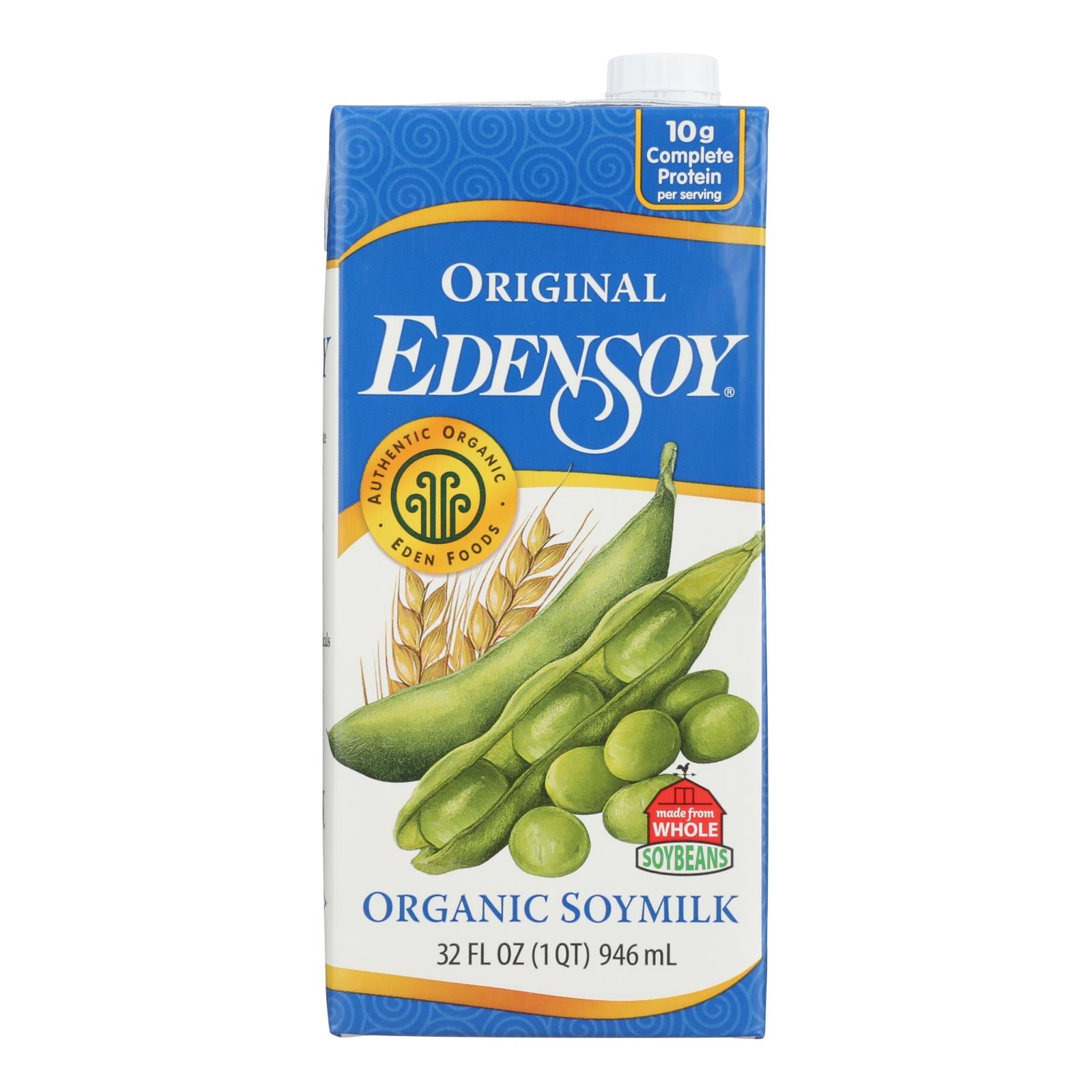 Eden Foods Eden Soy Organic Original Soymilk - Case Of 12 - 32 Fl Oz.