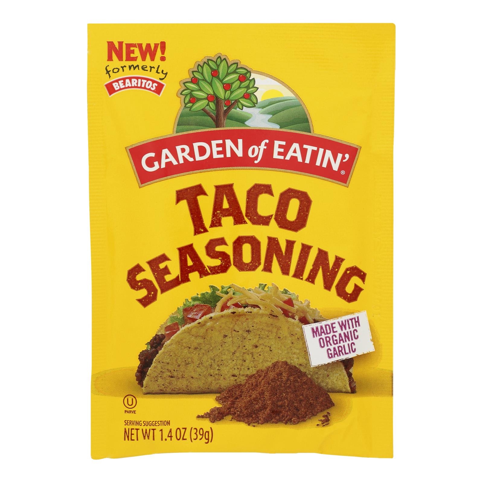 Garden Of Eatin' - Seasoning Taco - Case Of 12-1.4 Oz