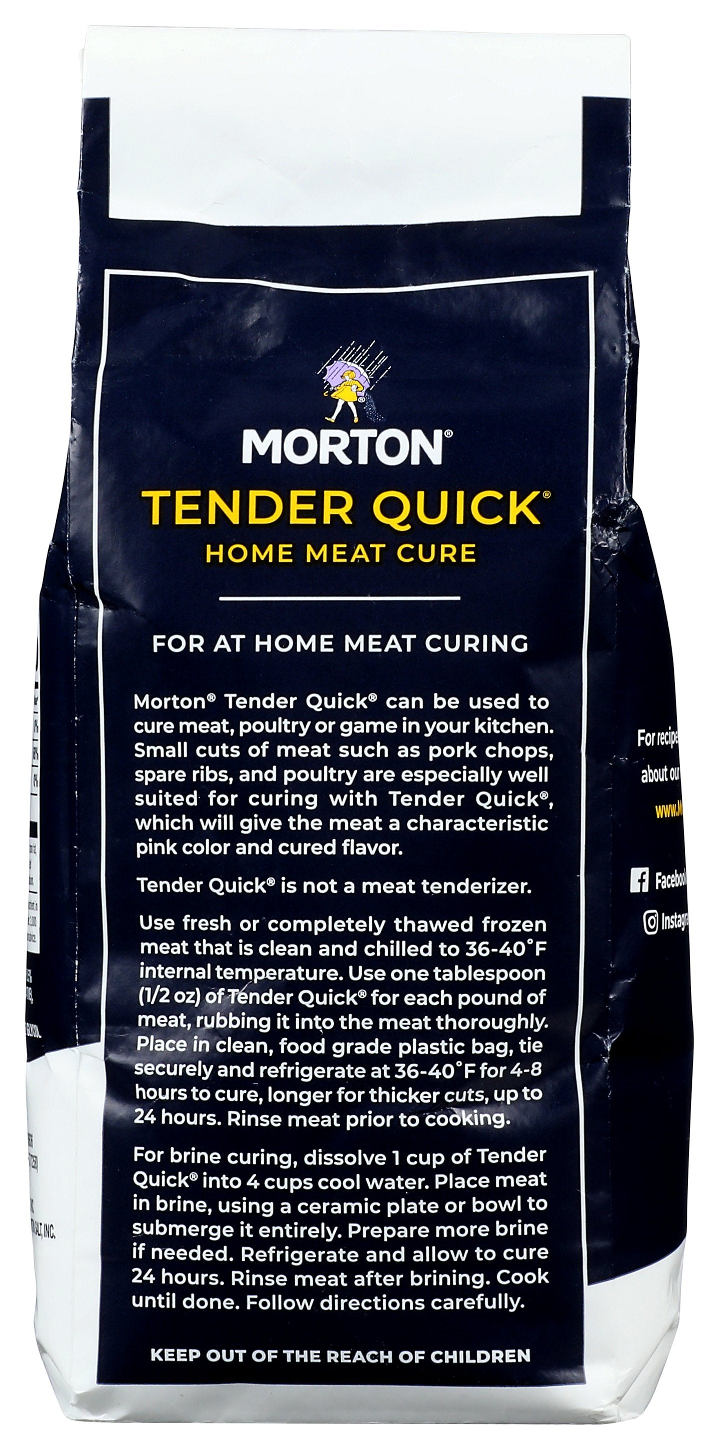 MORTONS SEASONING TENDER QUICK - Case of 12