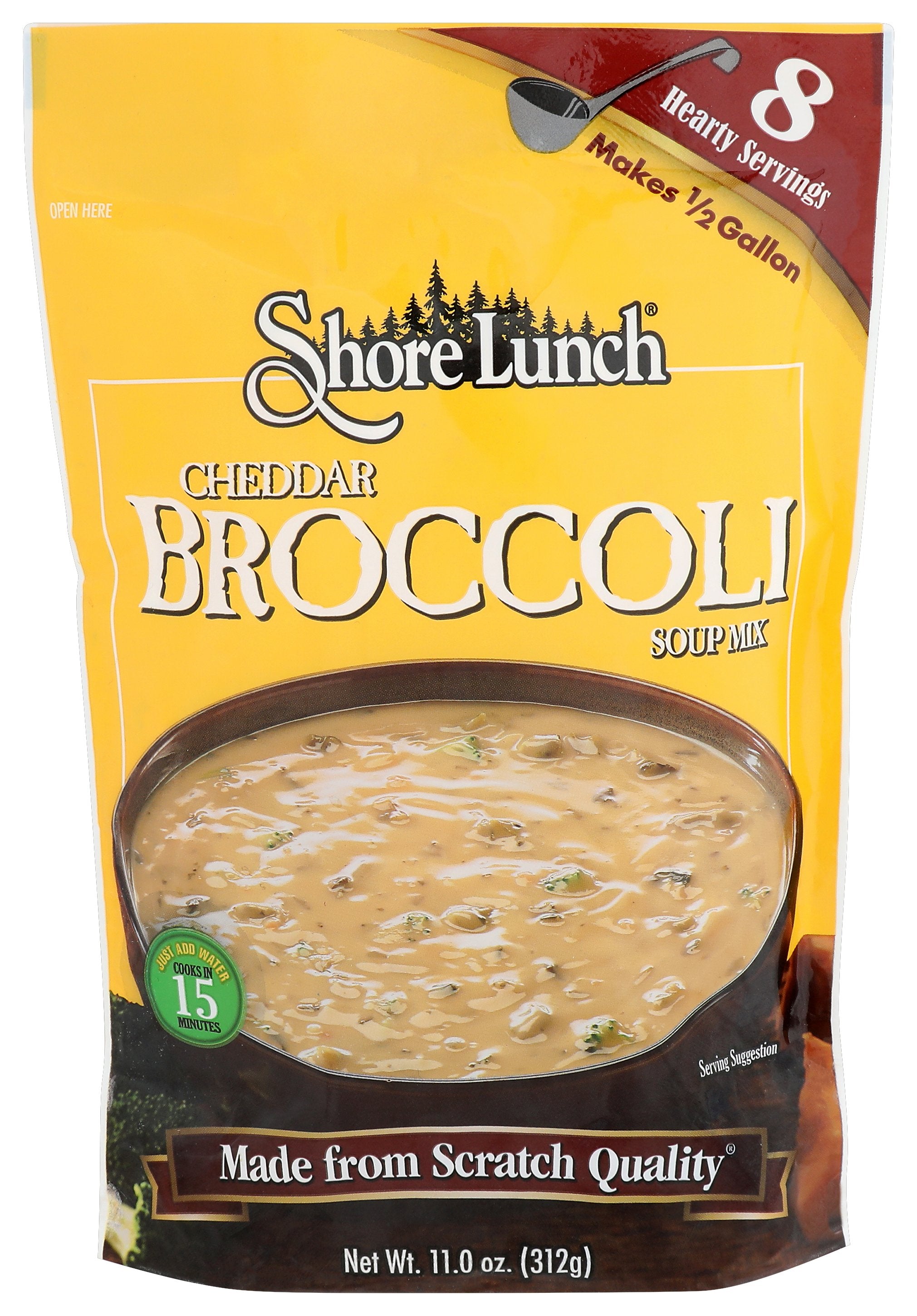 SHORE LUNCH MIX SOUP CHDR BROCCOLI - Case of 6