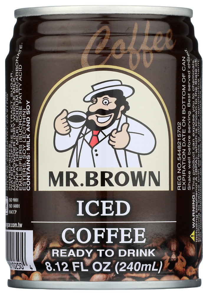 Mr Brown Coffee Iced Ready to Drink - Pack of 24 - 8.12 fo