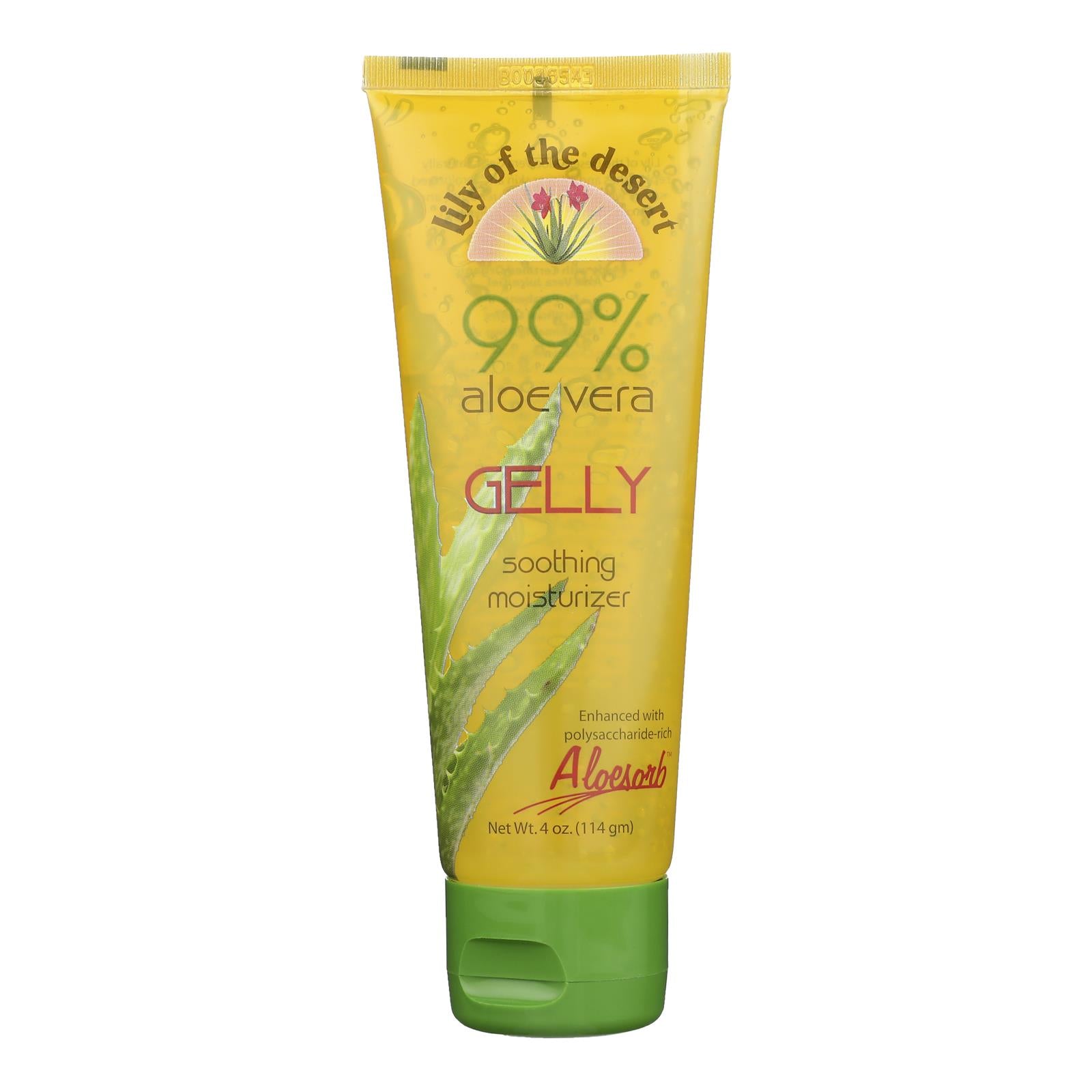 Lily Of The Desert - Aloe Vera Gelly Soothing Moisturizer - 4 Oz