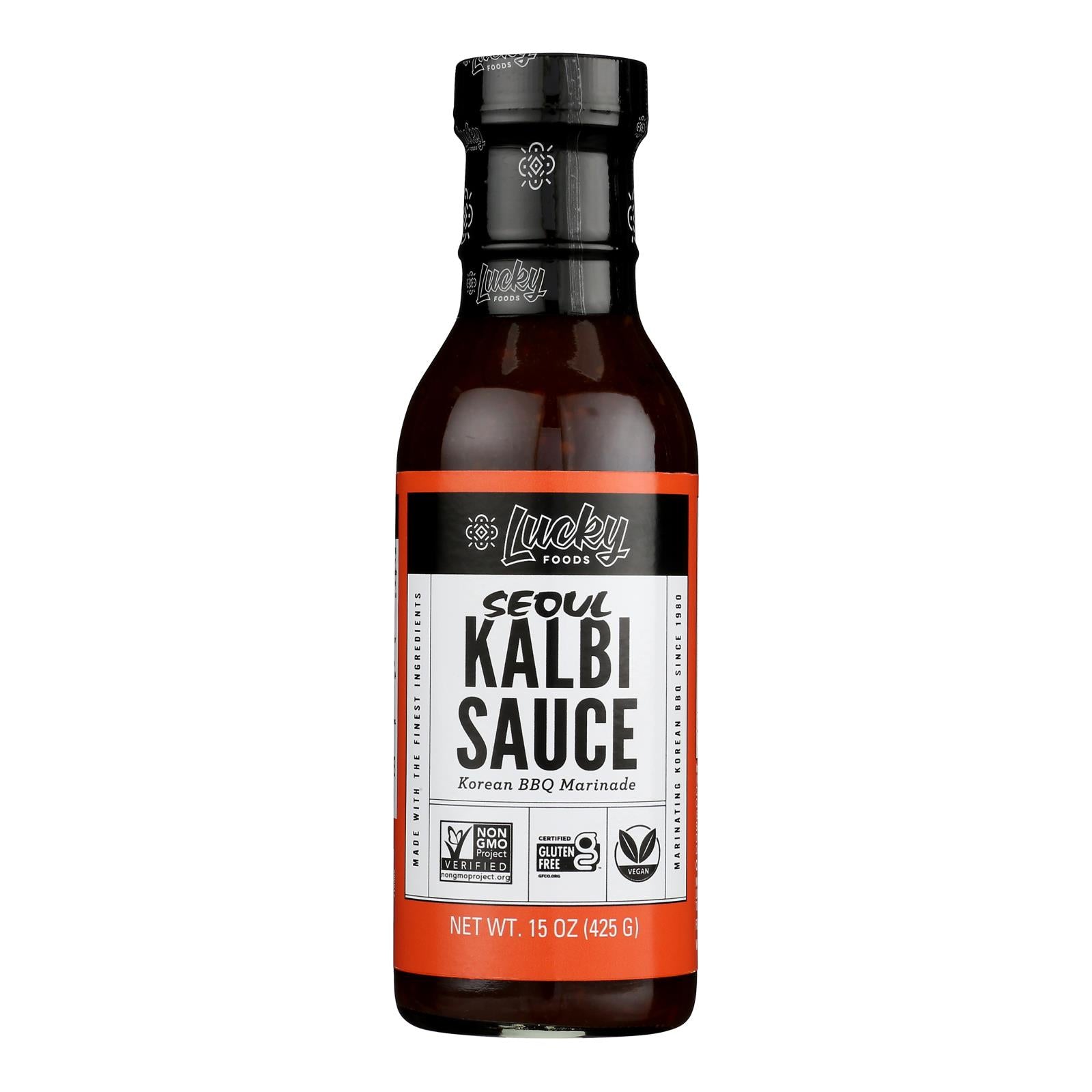 Seoul - Barbecue Sauce Korean Kalbi Vegan - Case of 6-15 Ounces