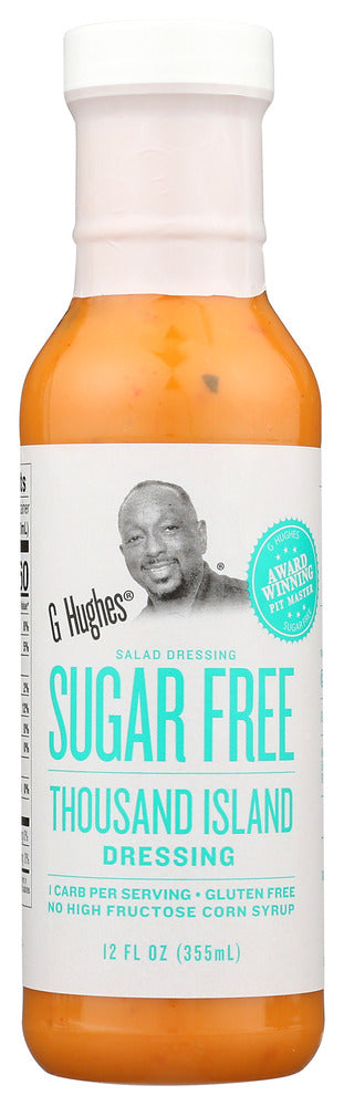 G Hughes Dressing Sugar Free Thousand Island - Case of 6 - 12 fo