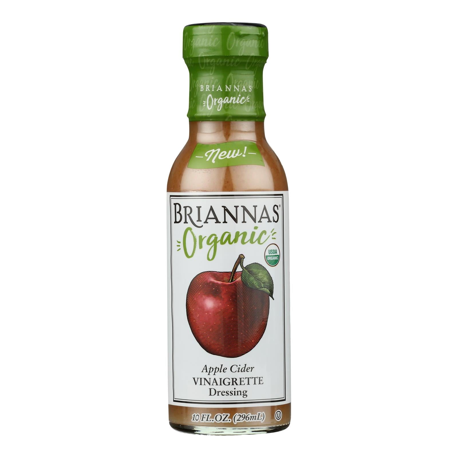 Brianna's - Dressing Apple Cdr Vngt - Case of 6-10 FZ