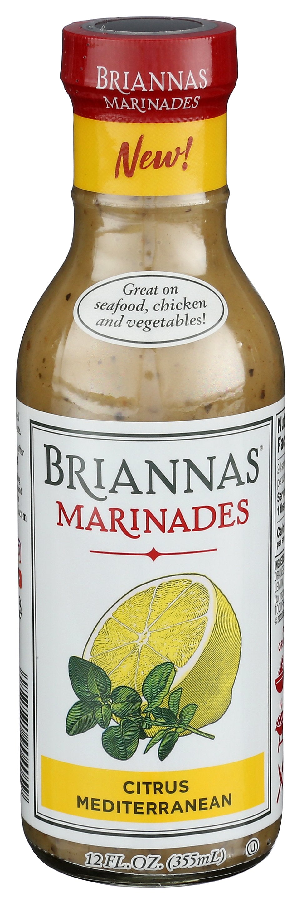 BRIANNAS MARINADE CTRUS MDTRRNEAN - Case of 6
