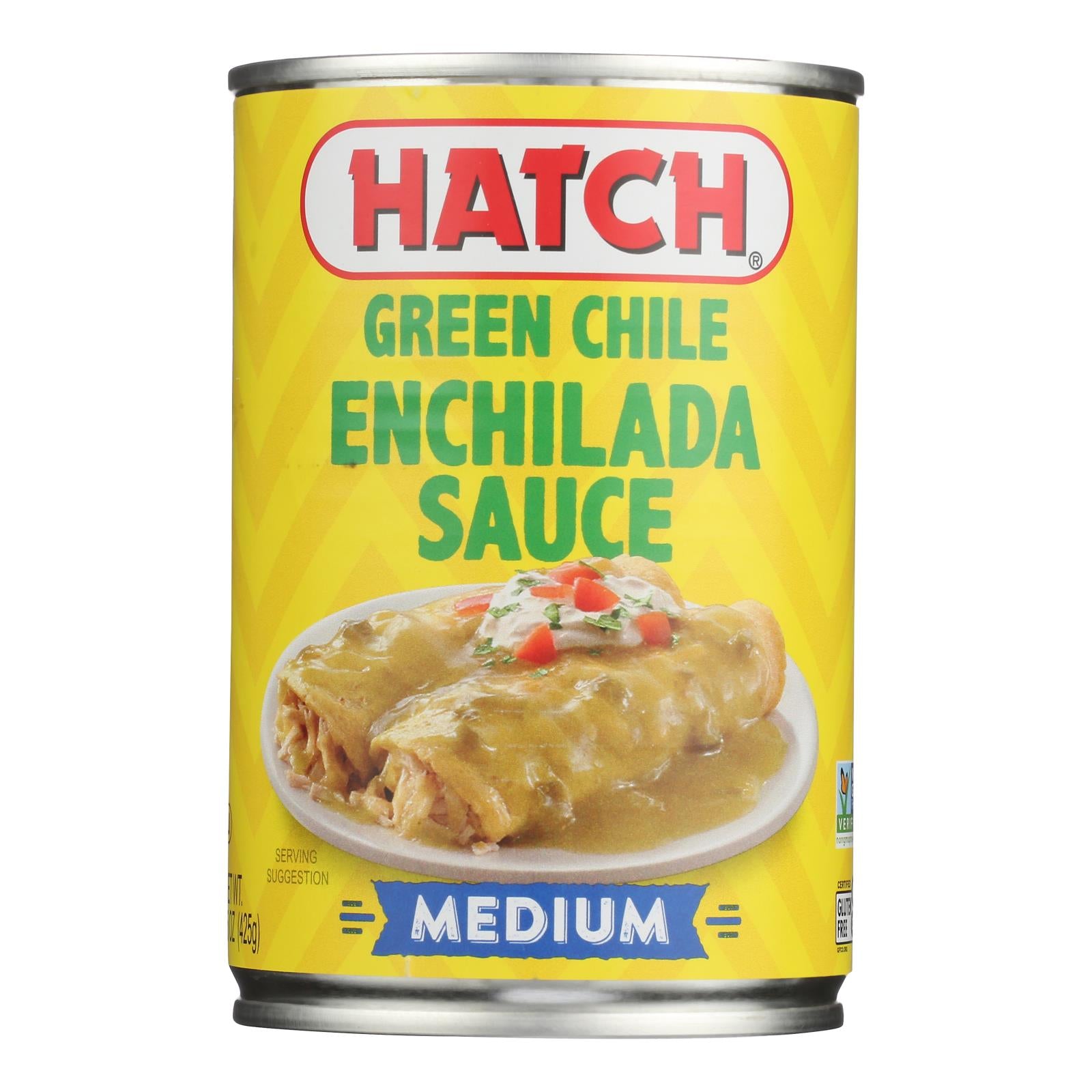 Hatch Chili Hatch Green Chile Enchilada Sauce - Enchilada Sauce - Case Of 12 - 15 Fl Oz.