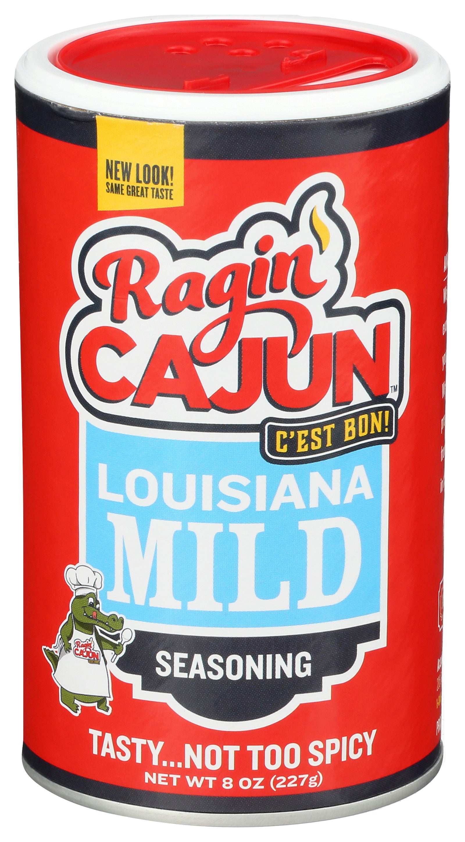 Ragin Cajun Seasoning Mild All Purpose - Case of 6 - 8oz