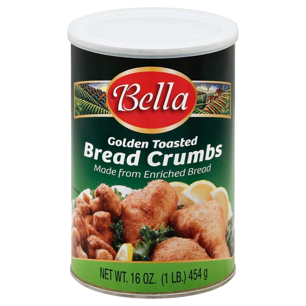 Bella Breadcrumb Plain - Pack of 12 - 16 Oz