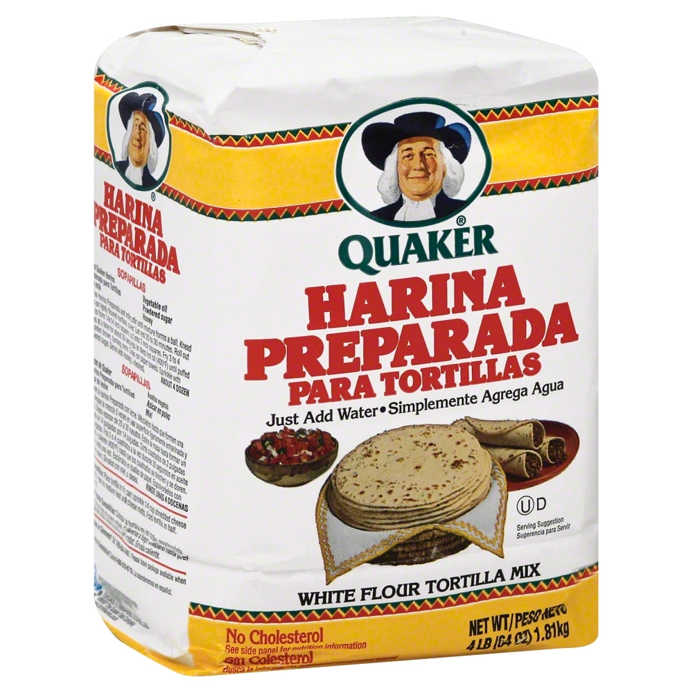 Quaker Harina Preparada White Flour Tortilla Mix - 4 lb