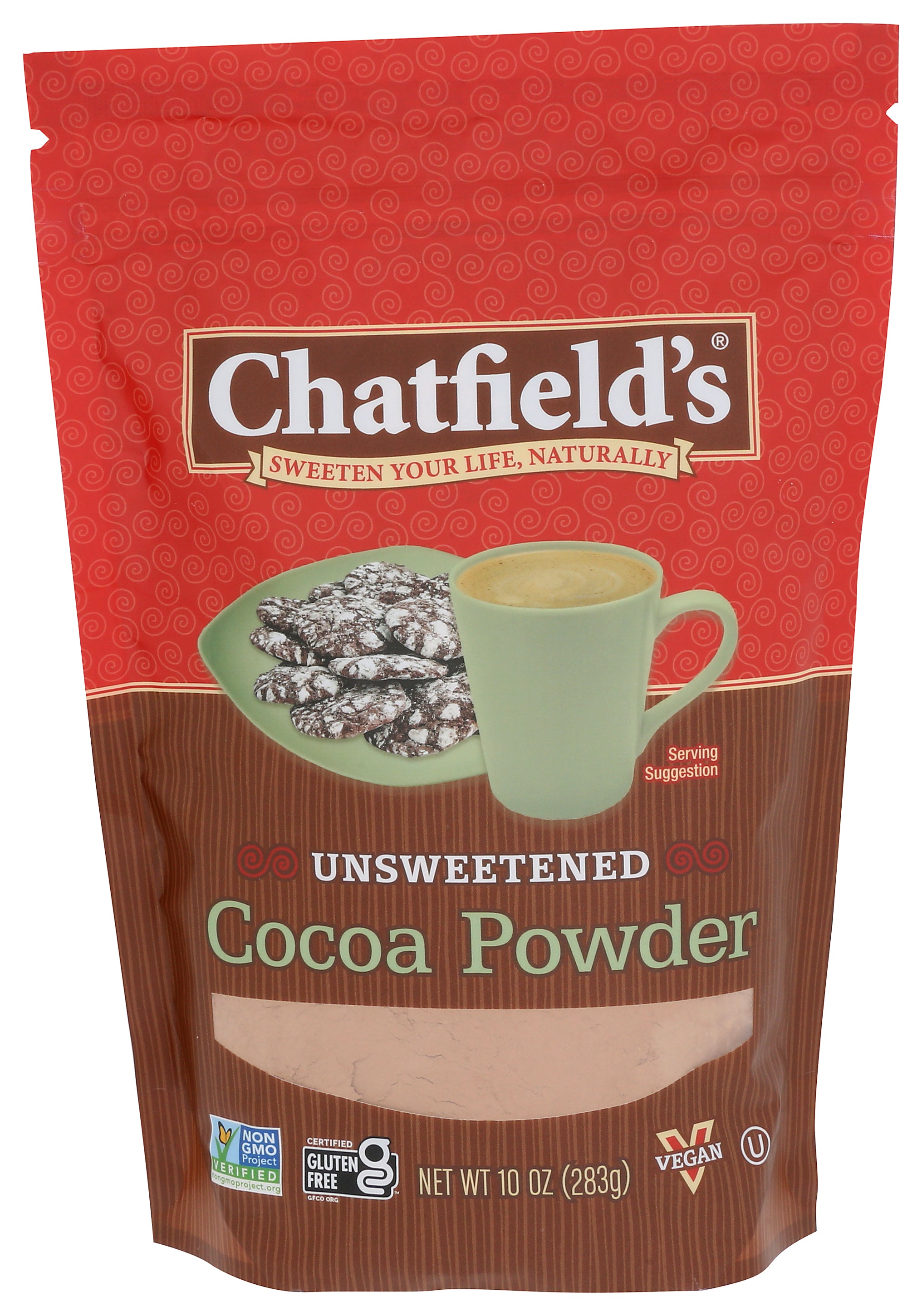 Chatfield’s Cocoa Powder Unsweetened - Case of 6 - 10 oz.
