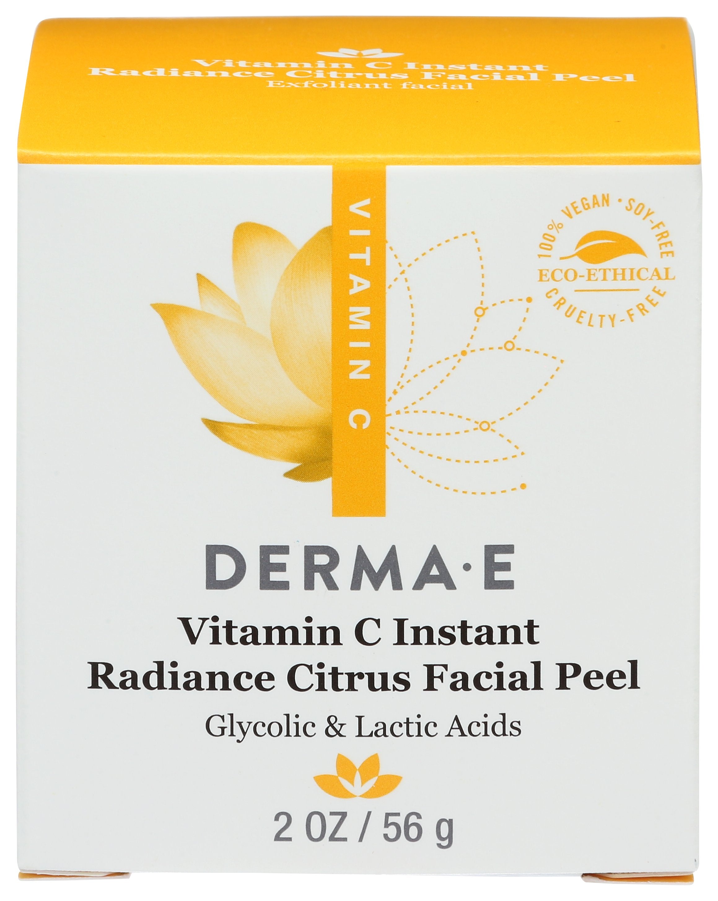 DERMA E PEEL FACIAL VIT C RAD CIT