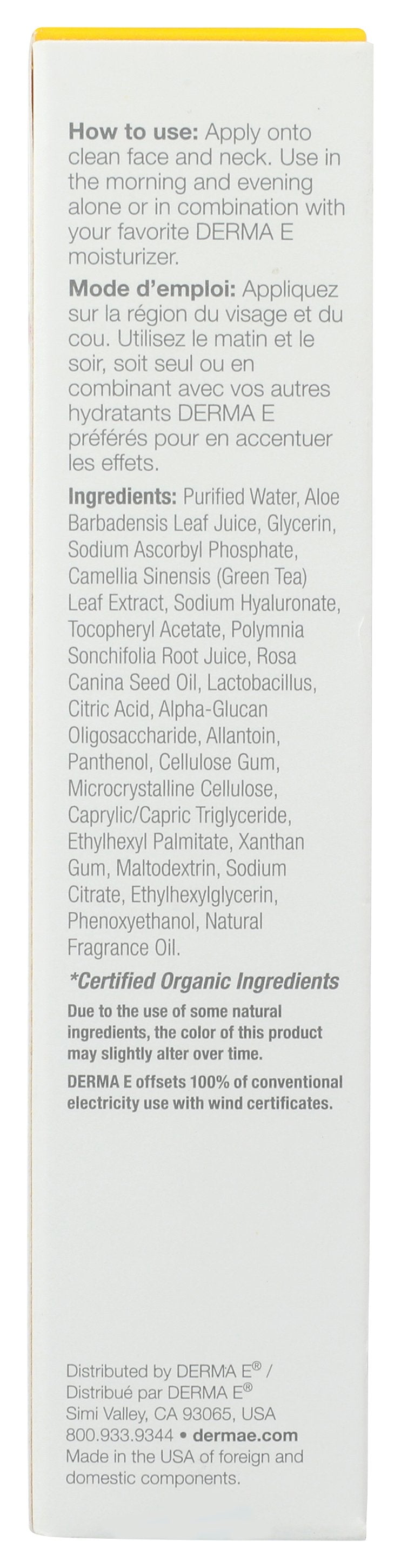 DERMA E CONCENTRTD SERUM VITAMN C