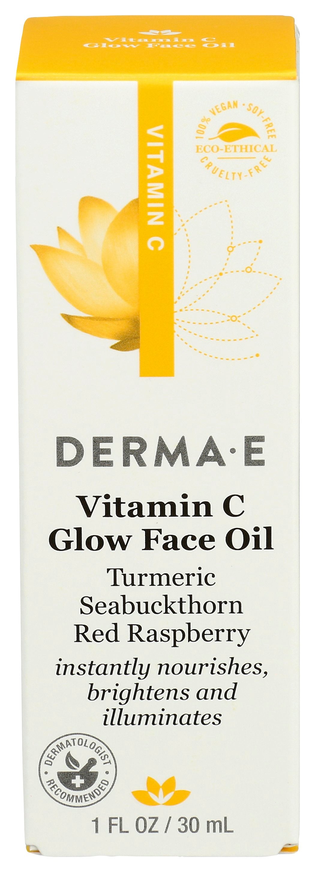 DERMA E OIL FACE VITAMIN C GLOW