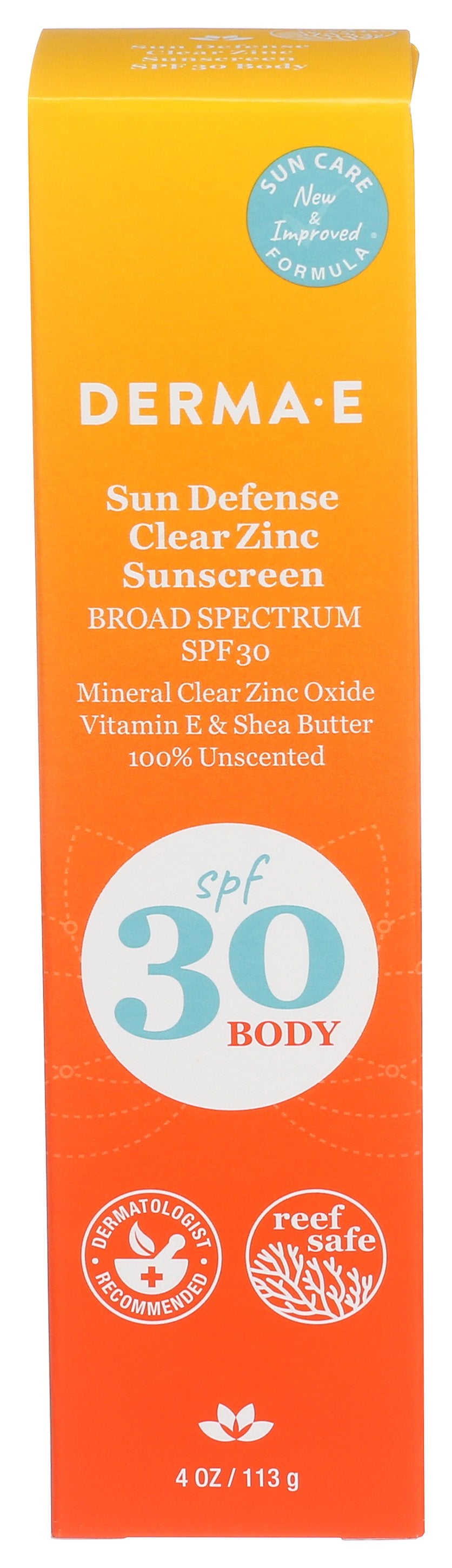 DERMA E SUNSCREEN BODY SPF30