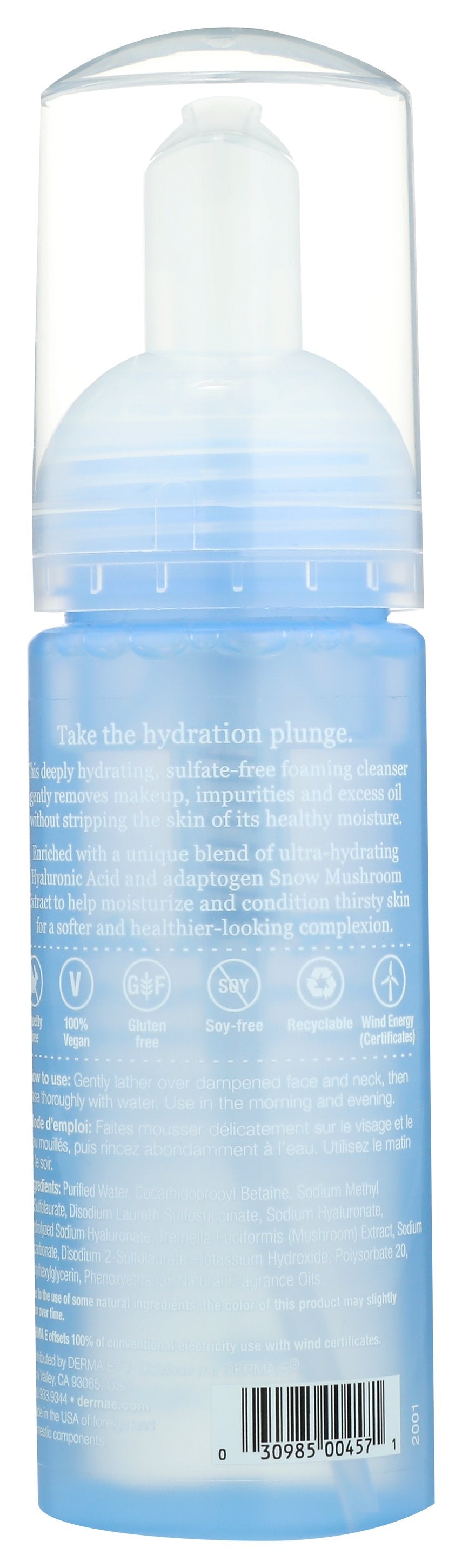 DERMA E CLEANSER HYDRTNG ALKALINE