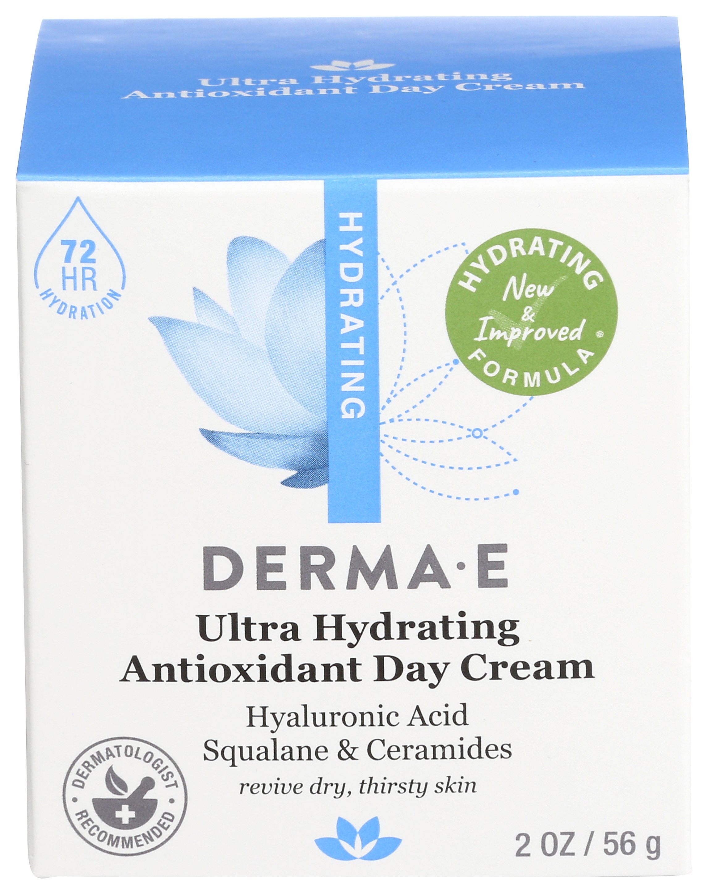 DERMA E SKIN CREME HYLRONIC ACID DAY
