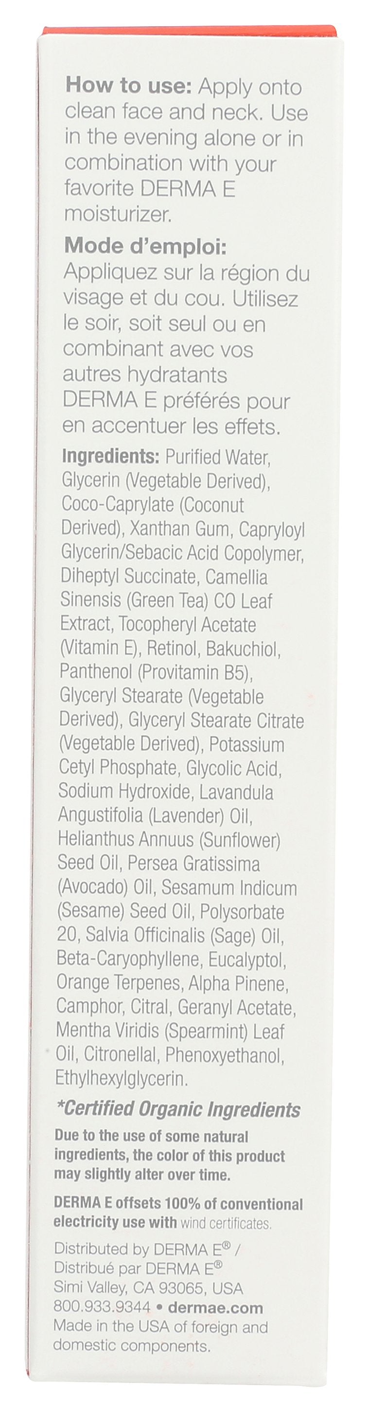 DERMA E SERUM REGNRTV ANTI AGING