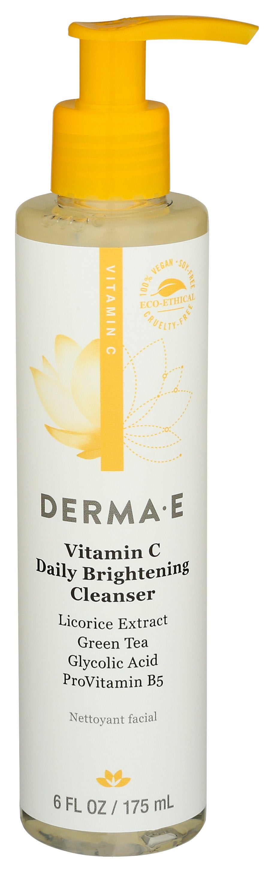 DERMA E CLEANSER BRIGHTENING