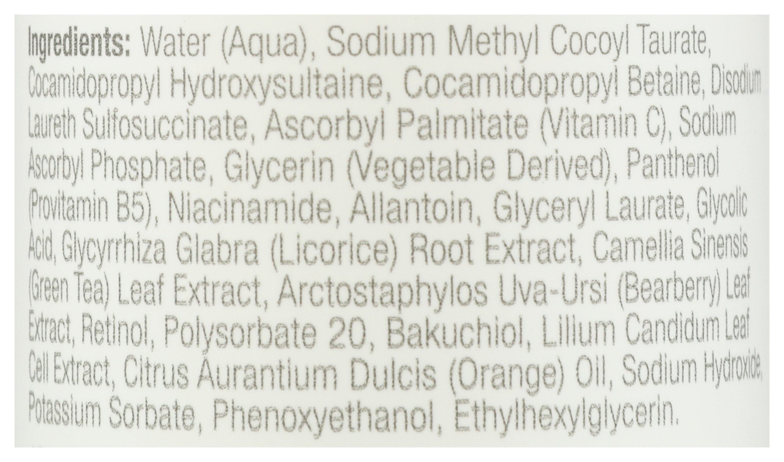 DERMA E CLEANSER BRIGHTENING