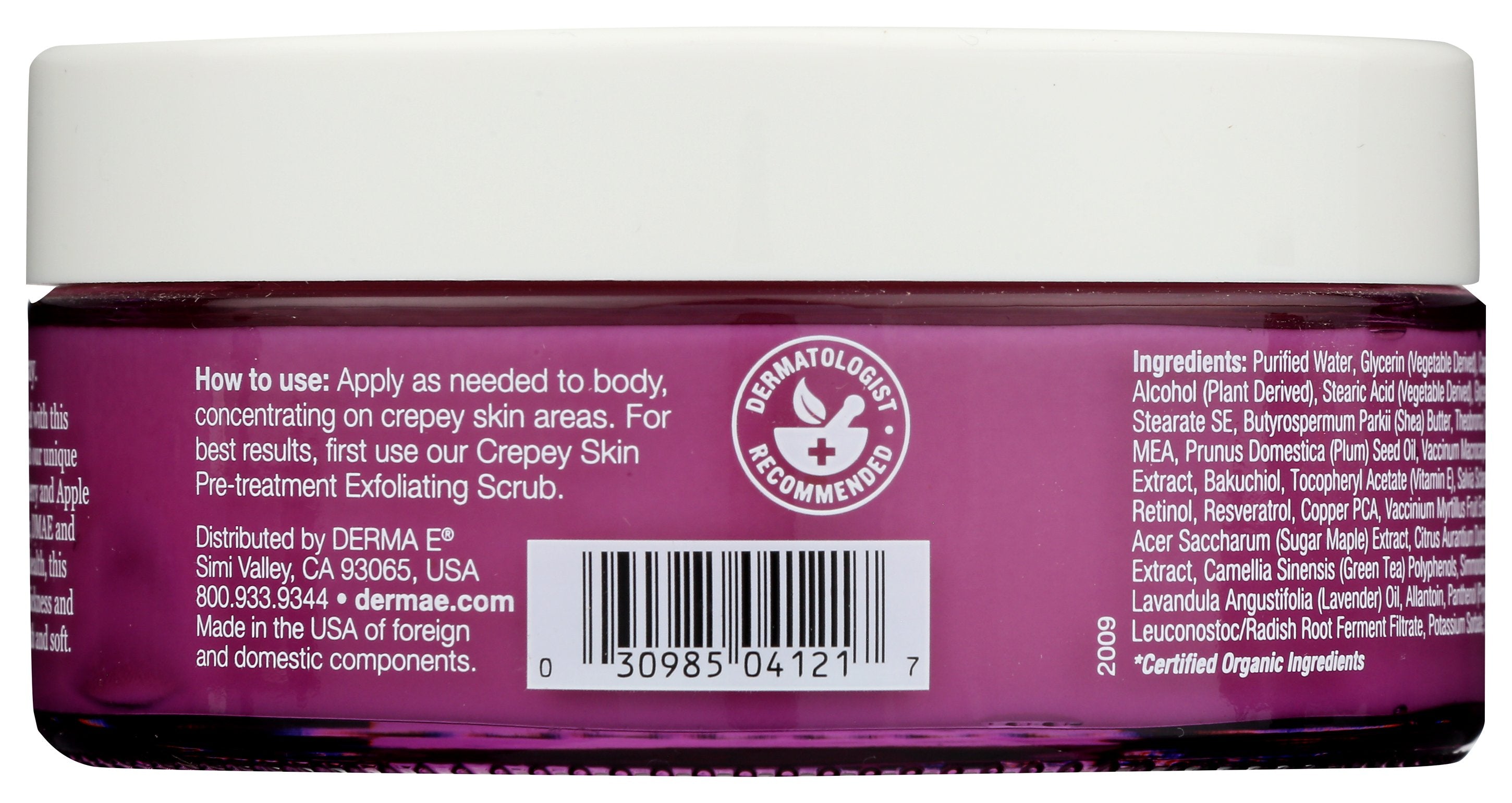 DERMA E SKIN REPAIR TRTMNT CREPEY