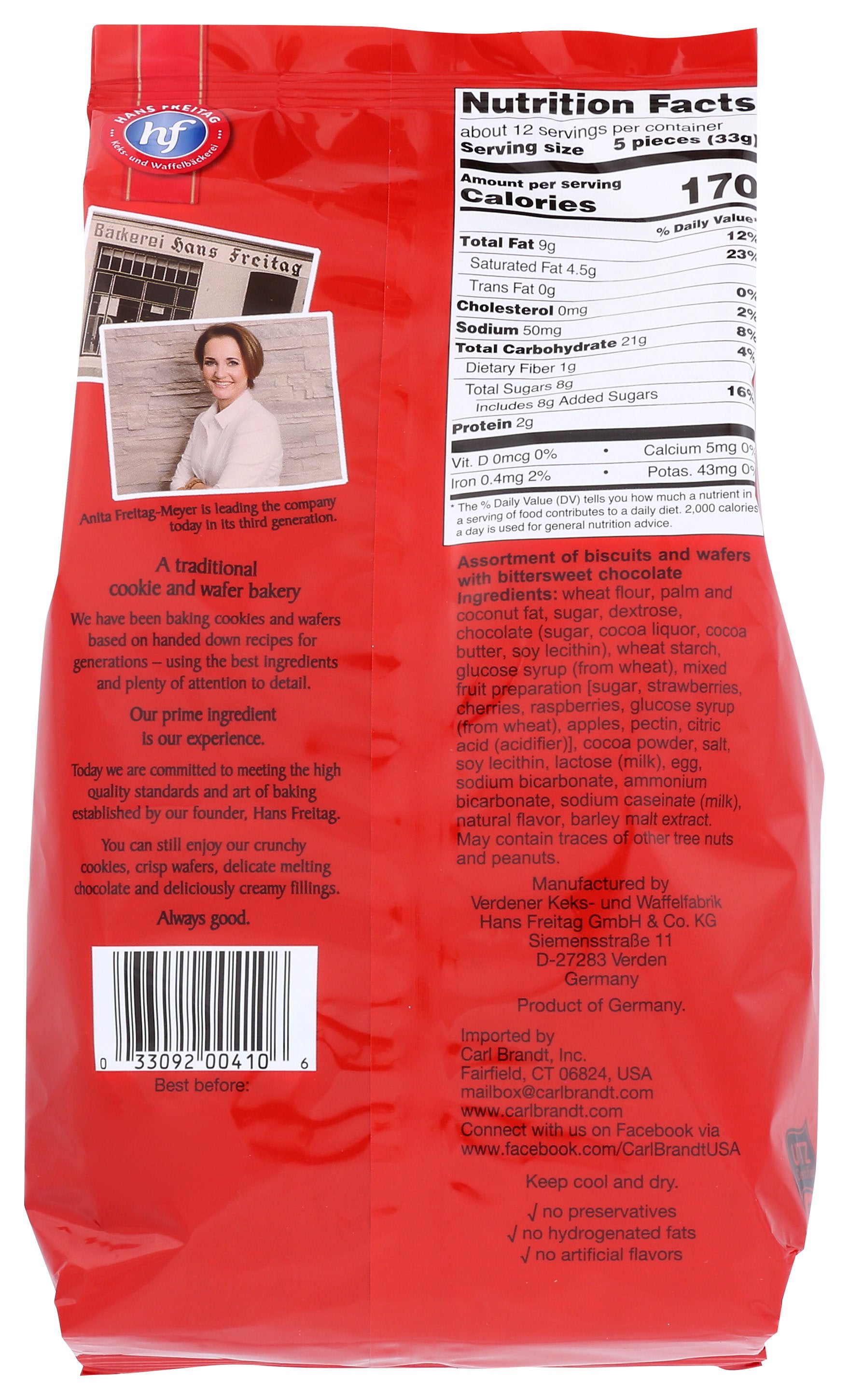 HANS FREITAG COOKIE NOBLESSE - Case of 10