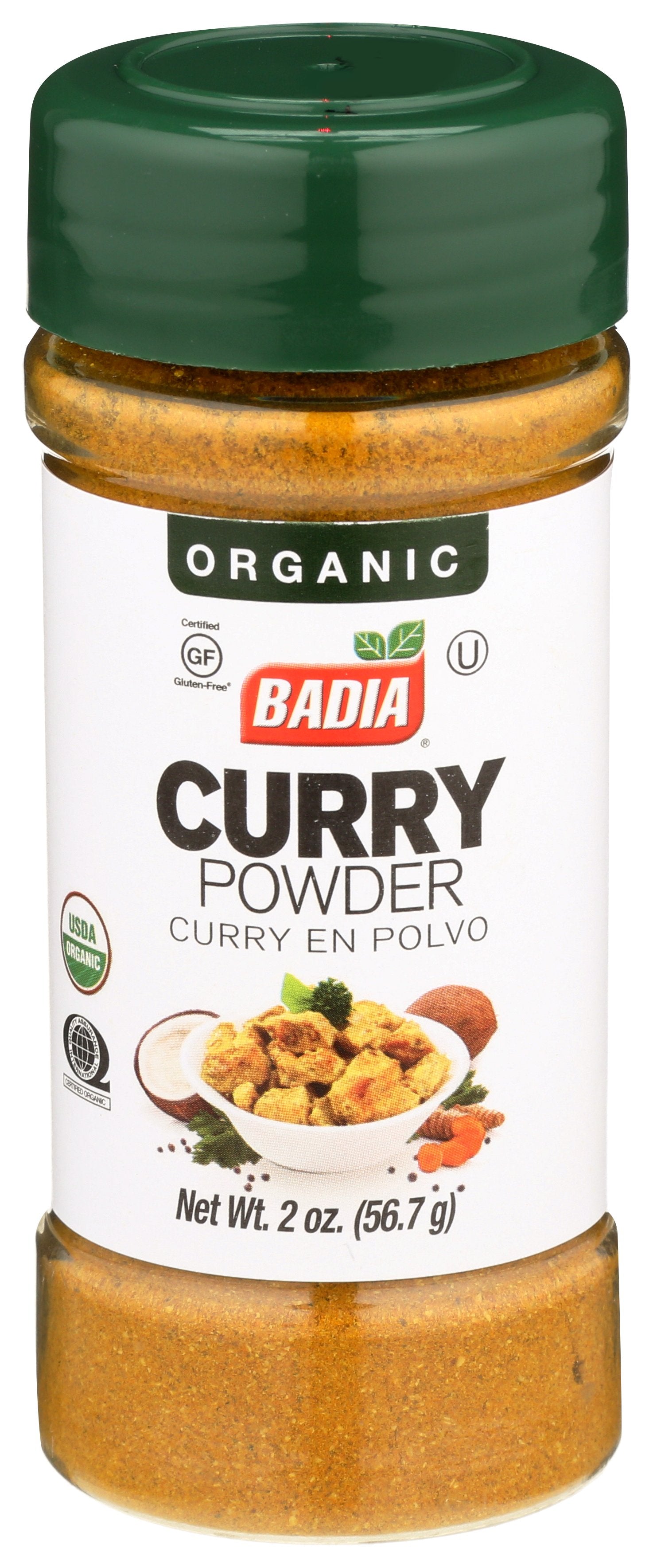 BADIA CURRY POWDER - Case of 8 [CURRY POWDER ORGANIC - 2 OZ]