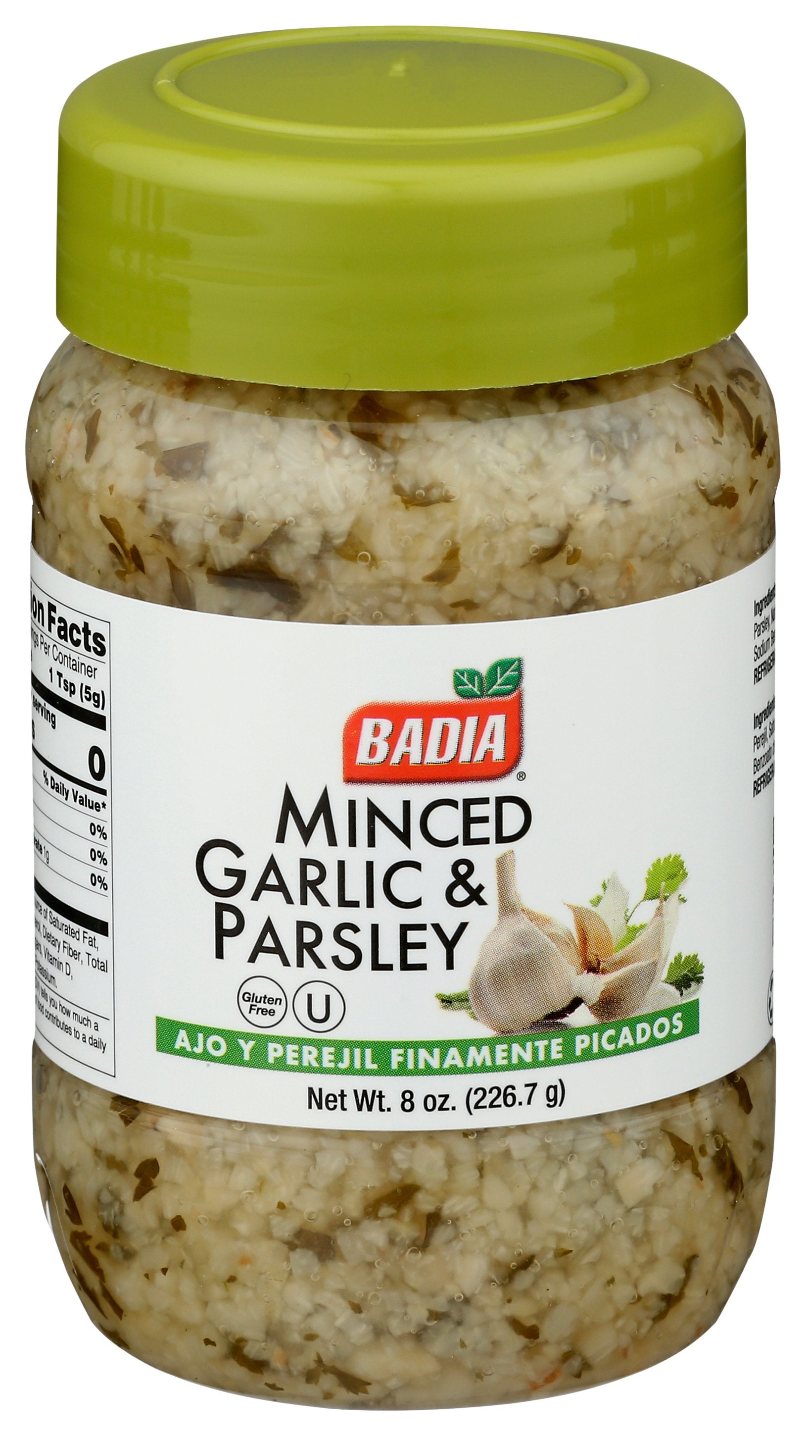 BADIA SPICE GARLIC MINCED PARSL - Case of 12