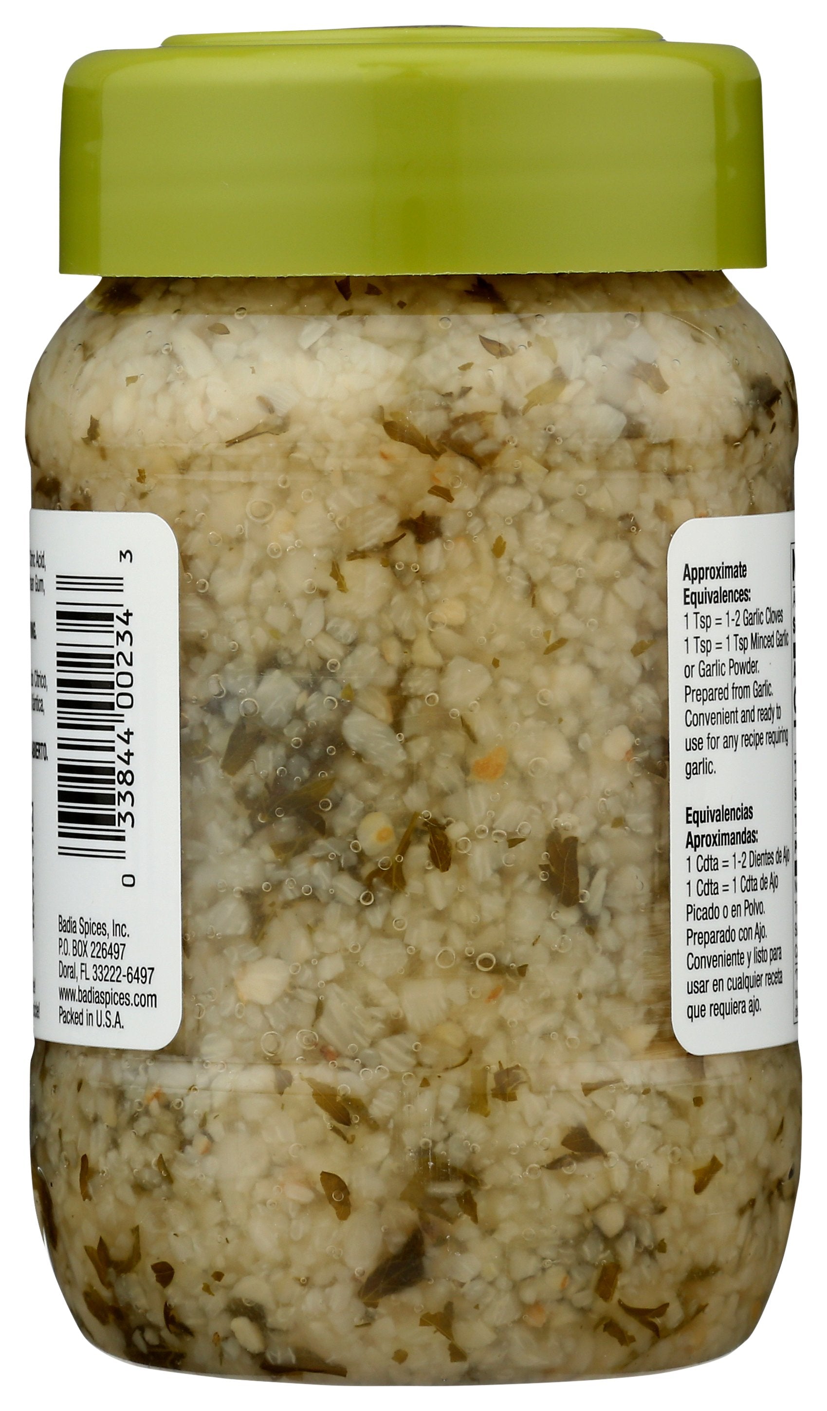 BADIA SPICE GARLIC MINCED PARSL - Case of 12