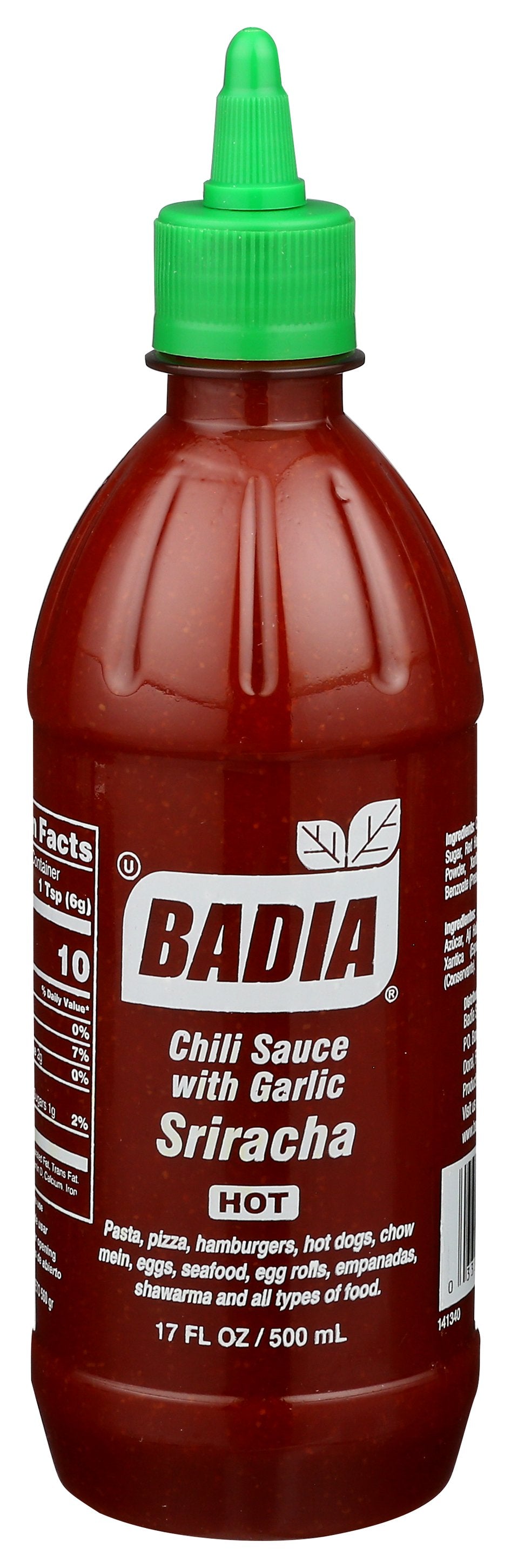 BADIA SAUCE CHILI SRIRACHA - Case of 6