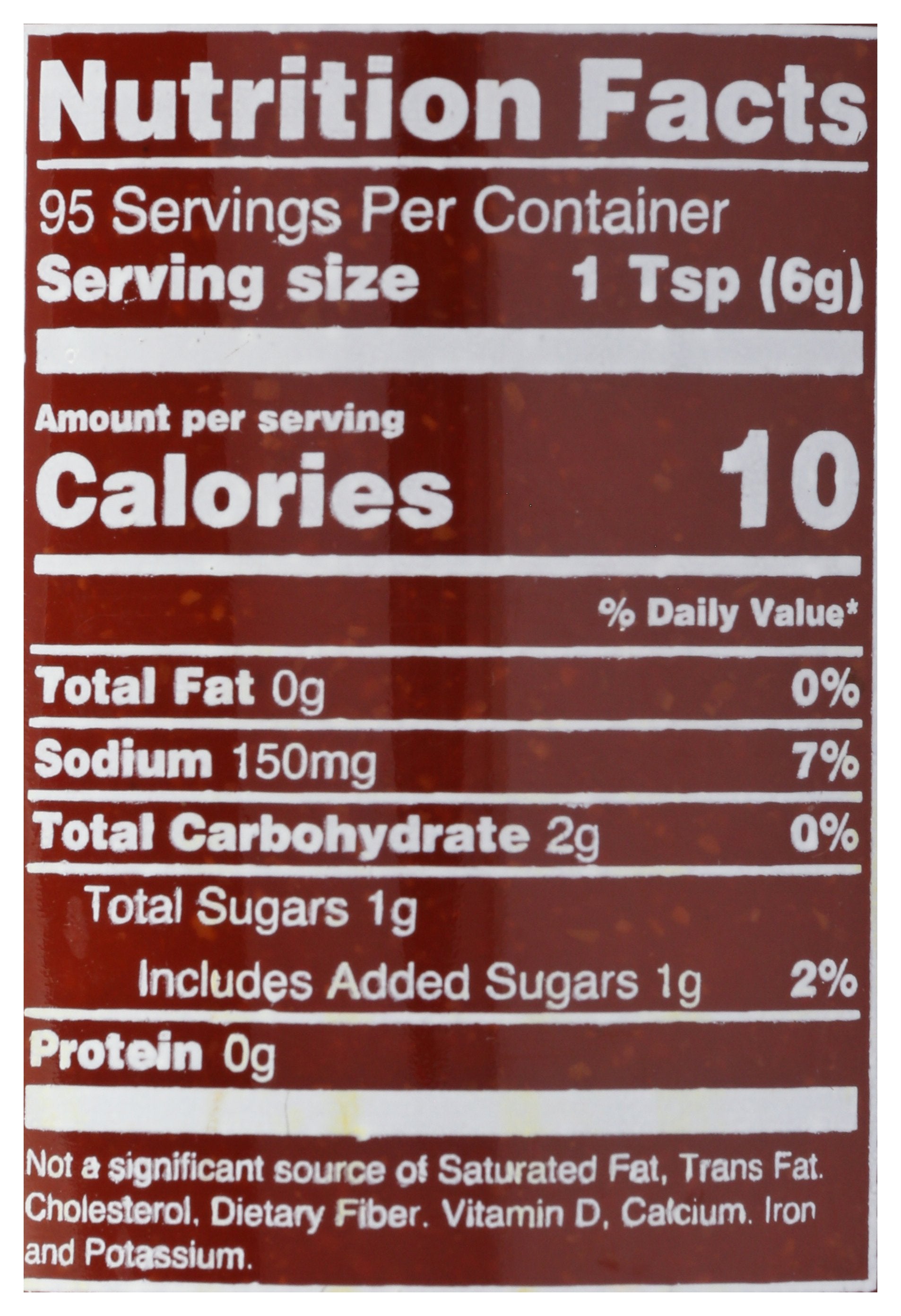 BADIA SAUCE CHILI SRIRACHA - Case of 6
