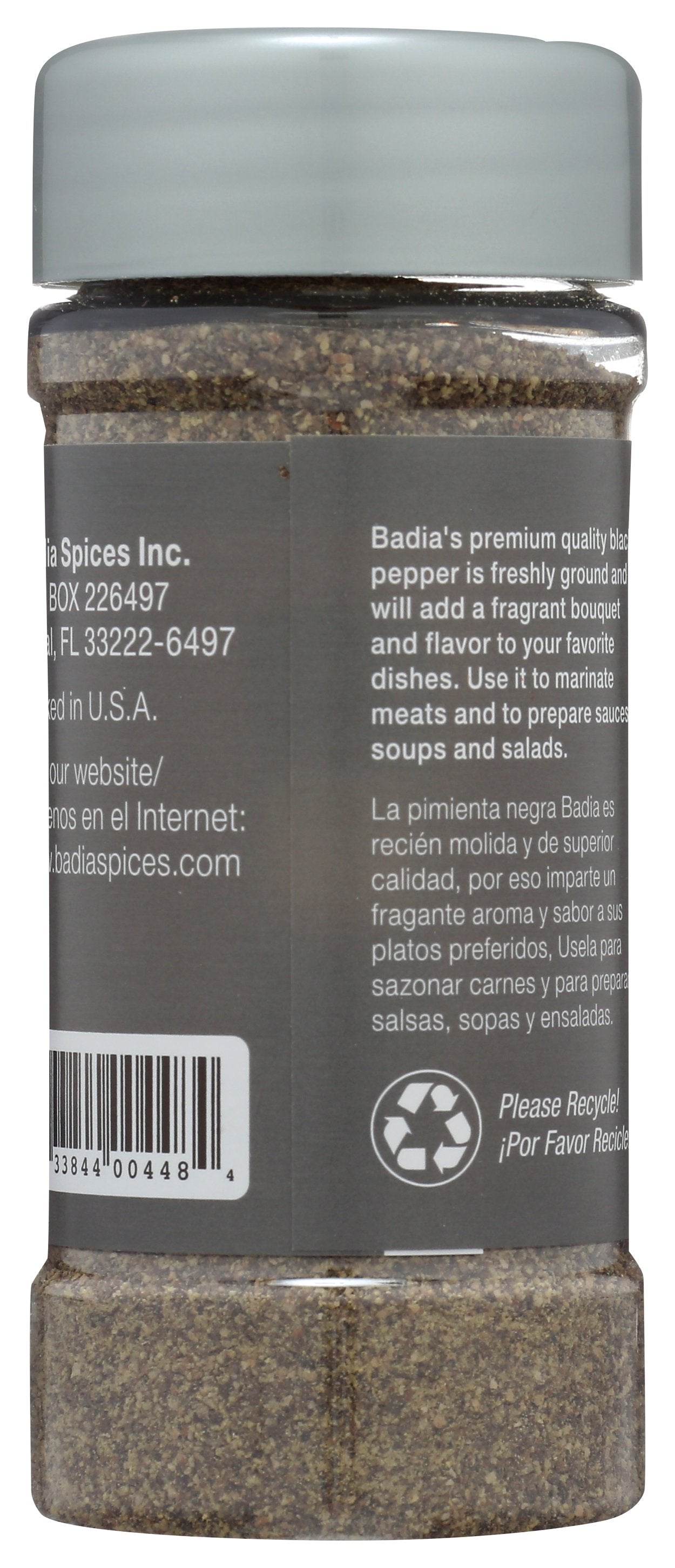 BADIA PEPPER BLACK GRND - Case of 8