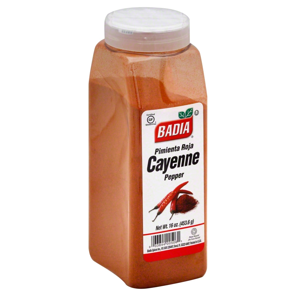 Badia Pepper Cayenne -  Pack of 6 - 16 oz