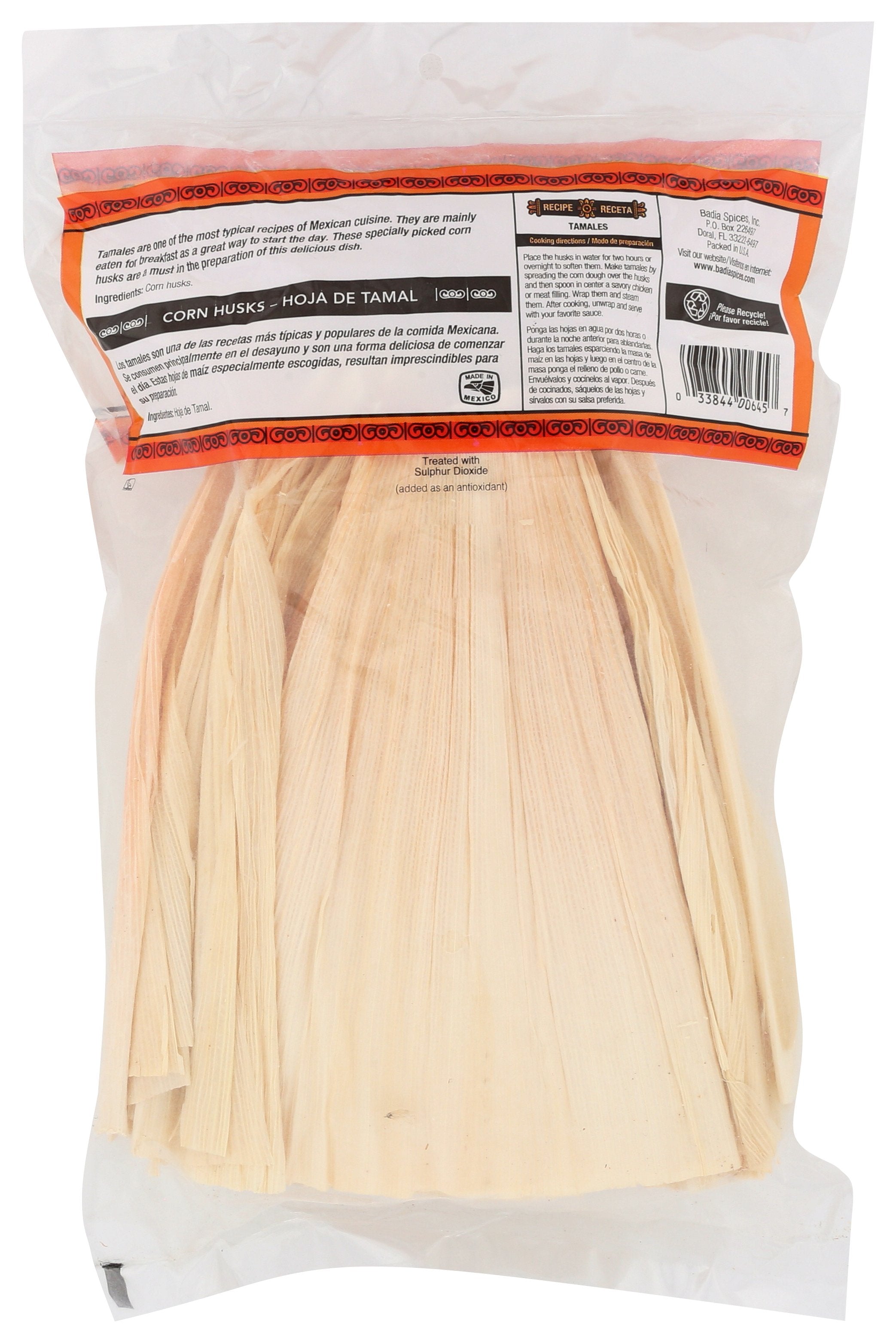 BADIA CORN HUSK - Case of 6