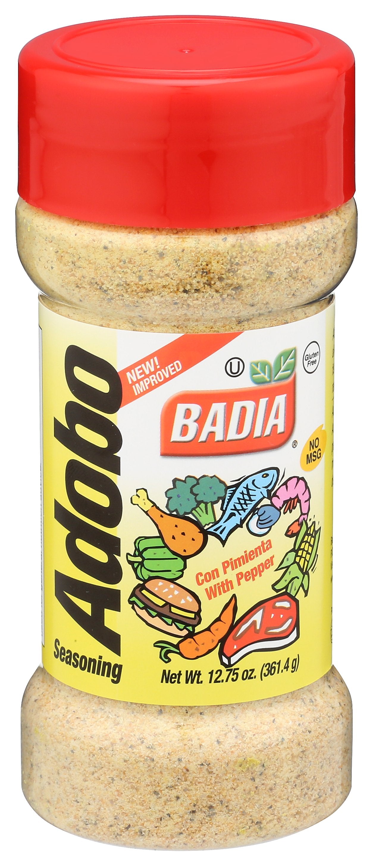 BADIA SEASONING ADOBO W PEPPER - Case of 12