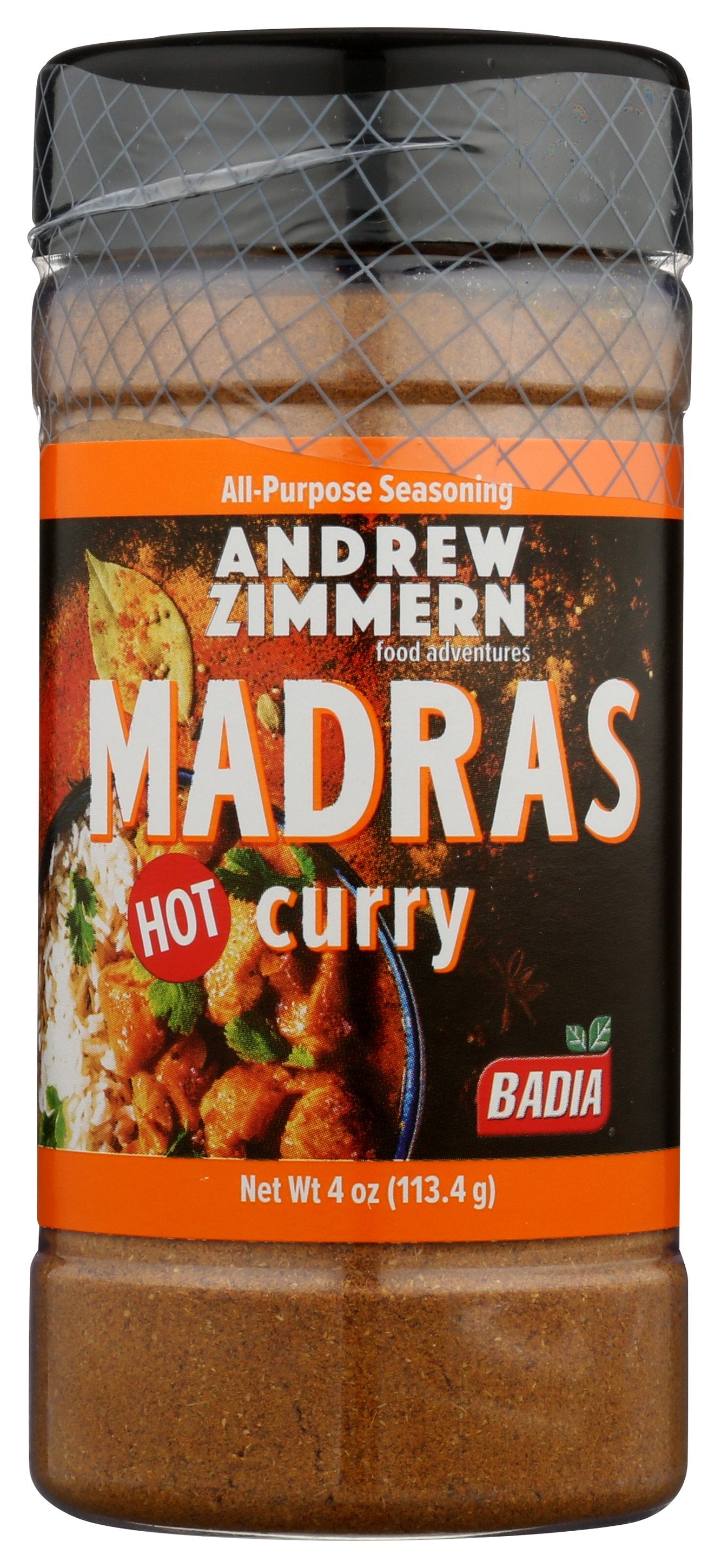 ANDREW ZIMMERN SEASONING MADRAS HT CURRY - Case of 6