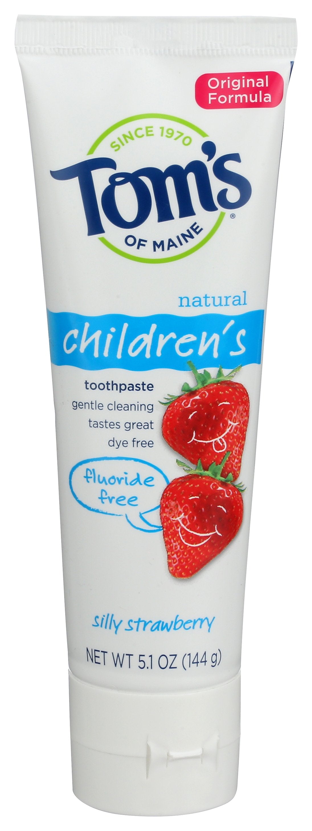 TOMS OF MAINE TTHPSTE KIDS STRWBRRY